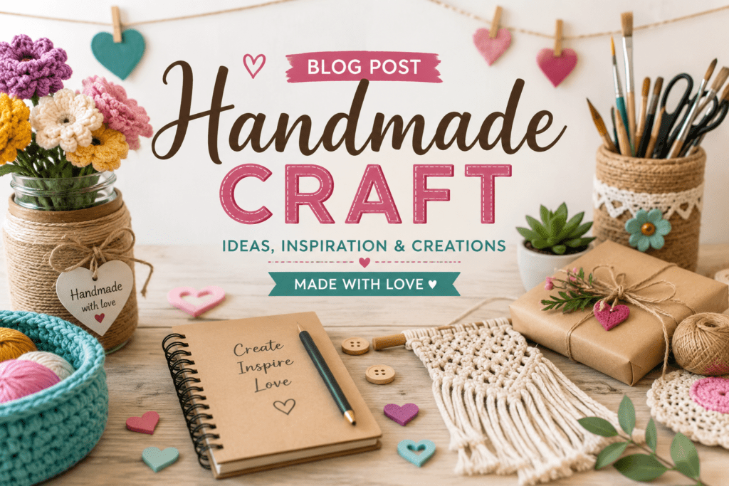 handmade home decoration crafts